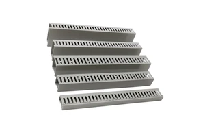Professional Manufacturer Grey Slotted PVC Wiring Ducting Network Industrial Cable Trunking
