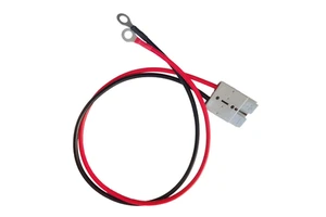 120A Power Plug Connector Cable 6AWG Red Black 50/100/200/300cm Wire Harness with O-Type Terminal for Battery Cable Connector