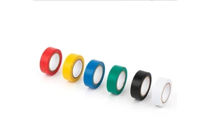 Factory Supply Rubber Adhesive Single Sided PVC Insulating Tape High Viscosity Flame Resistant Waterproof Electrical Tape