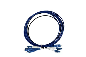 For Server Rack And Network Cabinet 1 Core Single Mode Armored Field Fiber Optic Jumper Patch Cord