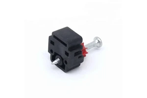 MT-1776 FTTH Accessories Fiber Optic Plastic Parts Fiber Optic Cable Clip With Nail