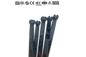 Self-locking Nylon Cable Tie Black High-strength Anti-aging Cable Tie Bundling Fixing Harness Line Thickened