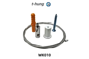 Factory Direct Price Complete Customizable Ceiling Suspension Kit With Mounting Hardware For Stable Fixture Support.