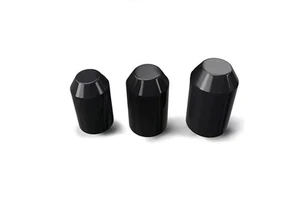 Heat shrink cable core end cap wholesale waterproof and dustproof black inner wall adhesive sealing insulation heat shrink cap