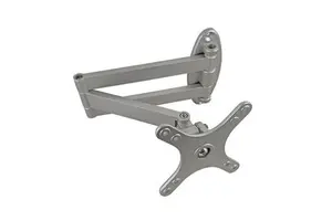 GQK 10-27 Inch Universal Swivel Extendable Self-Adhesive Durable Waterproof Folding LCD Monitor TV Wall Mount Bracket Aluminum