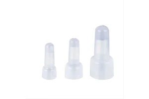 CE1/2/5 Waterproof Connector White Wire Closed-End Cable Caps Nylon Crimp Caps Cable Terminals 22-16 16-14 12-10 AWG