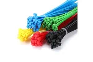 Cable Ties 8 Inch (1000 Pack), 40lbs Tensile Strength, Black Cable Ties, Wire Ties for Indoor and Outdoor Use