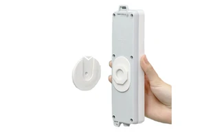 Adhesive Punch-free Socket Holder Wire Plug-in Socket Wall Mounted Socket Bracket Manager Hanging Wall Punch-free Plug-in Board