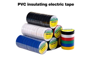 Electrical Insulation Tape Waterproof Film Flame Retardant Roll Heat Resistant Adhesive Insulating Electric PVC Rubber