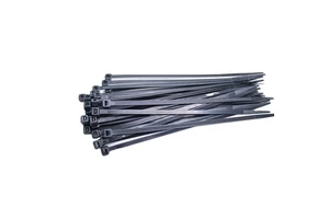 Nylon 6.6 Cable Ties 7.6x300mm | UL94-V2 Certified | 120lbs Tensile Strength | Black& White