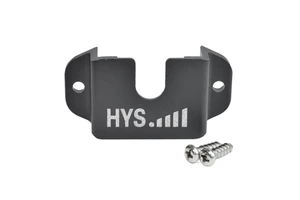Dashboard Mount Aluminum Alloy Bracket with Adhesive Back and Pre Drill Holes Universal Walkie Talkie,CB Radio Mic Speaker