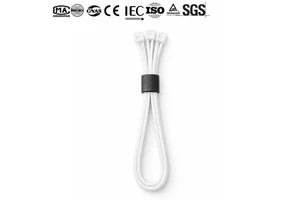 Wholesale Factory Pack Strong Self-Locking Nylon Cable Ties White Plastic Zip Ties Eco-Friendly Free Sample