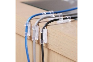 Cable Clips Transparent Cable Clips With Strong Self-adhesive Chines Manufacture Plastic Wall Clip