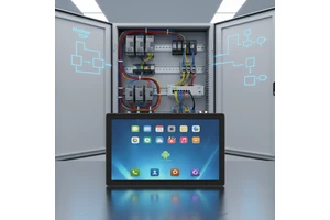RS232 RS485 GPIO Port Modbus TCP CAN Bus Gateway 10 12 Inch HMI Touch Screen Industrial Automation Panel PC 6 COM Intel CPU
