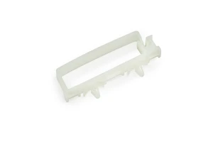Essentra Plastic Cable Clip Wire Clip Cable Organiser Natural FCCA Flat Cable Clamp Arrowhead Mounted