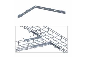 Wire Mesh Cable Cable Trays at Top of Server Rack Cabinet Cord Management for Rack Enclosure SPCC Wire Basket Cable Trays