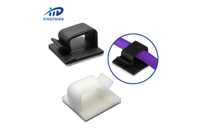 WCL Self-adhesive Cable Clamp Clip 3M Tape Cable Clips Clamps Organizer Fixing Wiring Accessories