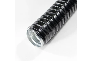 TMY Flame Resistant PVC Coated Metal Cable Wire Harness Hose Conduit with UL94 Certification Acid Proof Flexible Design