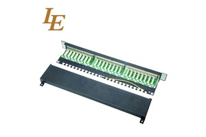 96 Ports Patch Panel Cat5e IDC 110 Cable Patch Panel Rj45