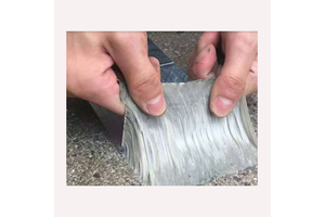 Zhongyuan Self Adhesive Butyl Waterproof Tape 10cm X 5m 5 Year Warranty For Roof Repair