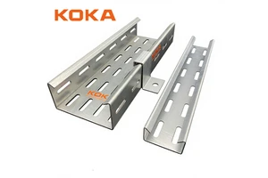 Heavy Duty EG Perforated Cable Tray Stainless Steel Heat Dissipation Cable Wiring Tray
