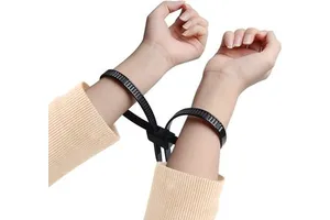 Heavy Duty 250lbs Tensile Strength Zip Tie Handcuffs Disposable Nylon Double Locking Cuffs Black Plastic Cable Ties