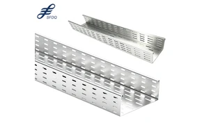 Wholesale Galvanized Perforated Cable Tray With 1-2mm Capacity Customizable Load-Custom Manufacturer