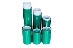 High Temperature Resistant Tape Transparent Insulating Tape Green PET Silicone Polyester Tape