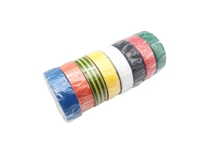 PVC Electrical Insulating Tape Single Sided Heat Resistant Rubber Adhesive for Wire Cable Protection Industrial