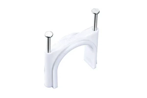 Double Nail Cable Clips 40mm