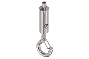 Stainless Steel Suspension System Cable Gripper Adjustable Metal Wire Rope Grip Hook Hanging Wire With Hook Cable