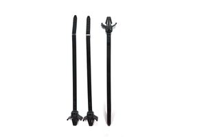 Nylon Cable Wire Clips with Zip Fastener for Sorting out Cable Wire in Household Construction Electronic or Auto Industries