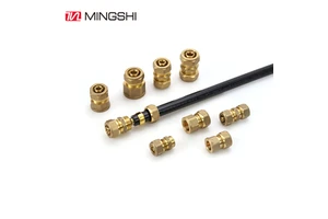 Brass Compression Equal Reducing Female Male Coupler Thread Coupling Elbow Tee Union PEX Pipe Fittings