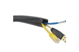 PP Plastic Corrugated Conduit Flame Retardant Flexible Wire Duct for Electrical Cable Management