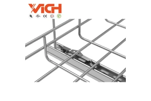 Direct Selling Wire Mesh Cable Tray Stainless Steel Cable Basket Tray Hot Dipped Galvanized Wire Mesh Cable Management System