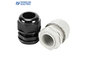 Bestseller Hot Item Waterproof Glands Metric Thread M32 Protect Cable Range 17-25mm IP69 Nylon Low Voltage Cable Joints