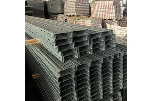 High Quality Steel Perforated Electric Project Cable Tray Trunking Industrial Raceway Cable Management For Cable Laying