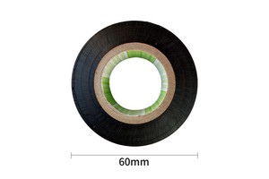 PVC Insulating Tape Black 60mm 10m Waterproof High Temperature Resistant Electrical Flame Retardant Butyl Tape