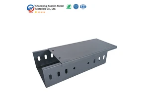 OEM Customized Galvanized Steel Cable Tray Wire Mesh Ventilated Cable Support System Factory Price