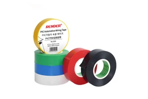 Cold-Resistant Automotive PVC Tape High Voltage Insulation For Wire Harness Circuit Colorful Electrical Insulating Material