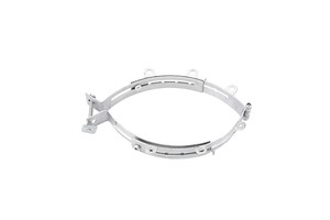 Stainless Steel Pole Band Clamp Strap FTTH Drop Wire Cable Support Aerial Installation Anchor Utility Telecommunication Hardware