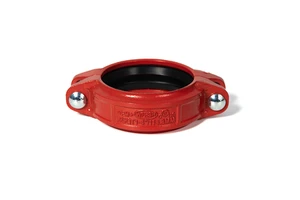 UL FM Pipe Key Clamp Manufacture Ductile Iron Fittings Rigid 4" Coupling