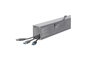 PVC Slotted Cable Duct Cable Trunking Type Wiring Ducts