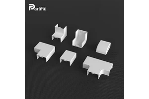 Accessories for Cable Trunking Cable Trunking Connector 90°angle Direct T-connector Inside External Connector End Cap