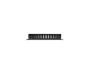 1u Fiber Patch Panel Blank CAT6 19inch Optical Distribution Frame Empty Cable Manager RJ45 Voice Telephone Network Patch Panel