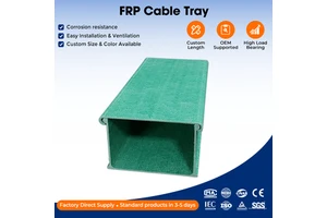 Customized Color High-Temperature Resistant Frp Cable Tray for Industrial Cable Wiring Cable Laying