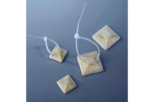 3M Self-adhesive Mounting Bases for Cable Tie Mount Holder Assembled with Screw and Cable Tie