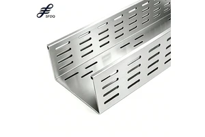 Perforated Cable Tray Galvanized Steel Cable Tray Manufacturer Supporting System Perforated Cable Tray for Factory Hospital