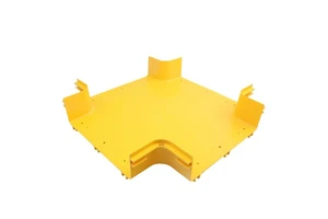 Ningbo Fiber Optical Runner Cable Tray /yellow 600*100mm 60*60mm Plastic Cable Tray for Network