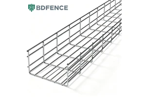 High Load Galvanized Wire Mesh Cable Tray Powerful Heat Dissipation Anti-Rust Easy Install Factory Custom Design Service